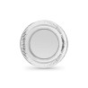 Set di piatti Algon Argentato 18 cm 12 Pezzi (18 Unità)