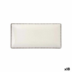 Teglia da Cucina La Mediterránea Anllo Rettangolare 30 x 15 x 2 cm (18 Unità)