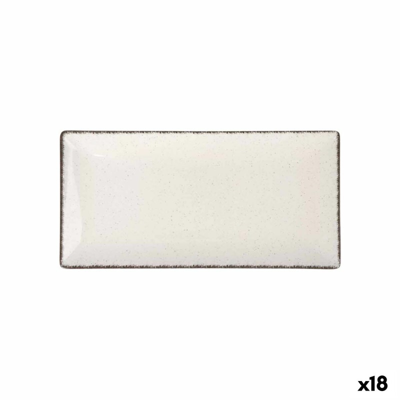 Teglia da Cucina La Mediterránea Anllo Rettangolare 30 x 15 x 2 cm (18 Unità)