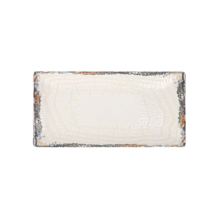 Teglia da Cucina La Mediterránea Albus Rettangolare 30 x 15 x 2 cm (18 Unità)