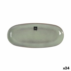 Teglia da Cucina La Mediterránea Macarella green Ovale 29 x 13,5 x 2,4 cm (24 Unità)