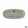 Teglia da Cucina La Mediterránea Macarella green Ovale 29 x 13,5 x 2,4 cm (24 Unità)