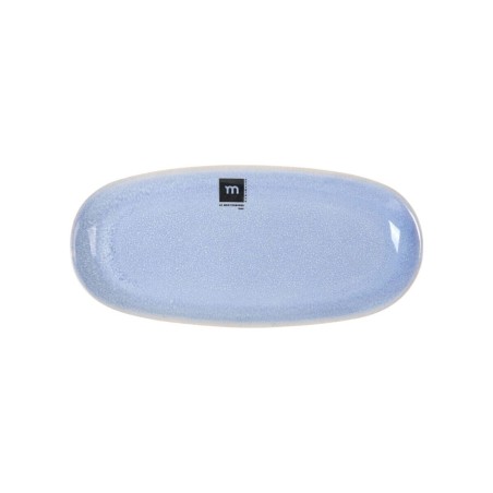 Teglia da Cucina La Mediterránea Macarella blue Ovale 25 x 12 x 2,2 cm (24 Unità)