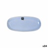 Teglia da Cucina La Mediterránea Macarella blue Ovale 25 x 12 x 2,2 cm (24 Unità)