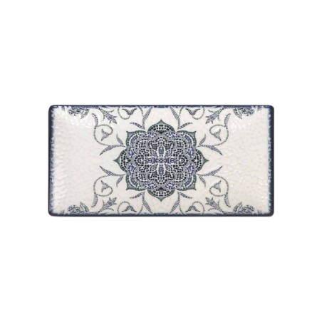 Teglia da Cucina La Mediterránea Rosetta Rettangolare 30 x 15 x 2 cm (18 Unità)