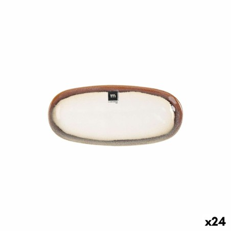 Teglia da Cucina La Mediterránea Fustam Ovale 25,8 x 12 x 2,2 cm (24 Unità)