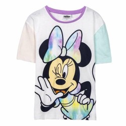 Maglia a Maniche Corte per Bambini Minnie Mouse Verde scuro 5 Anni