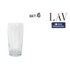 Set di Bicchieri LAV Bardy 6 Pezzi (8 Unità)