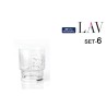 Set di Bicchieri LAV Helen 0,23 l 6 Pezzi (8 Unità)