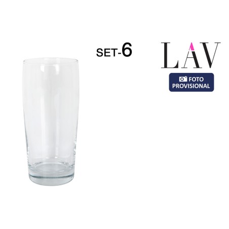Set di Bicchieri LAV 6 Pezzi (4 Unità)