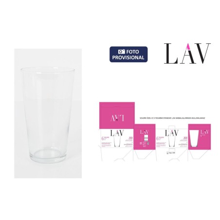 Set di Bicchieri LAV Toledo 6 Pezzi (4 Unità)