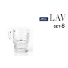 Set di Bicchieri LAV Helen 6 Pezzi (8 Unità)