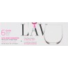 Set di Bicchieri LAV Gaia 415 ml 6 Pezzi (8 Unità)