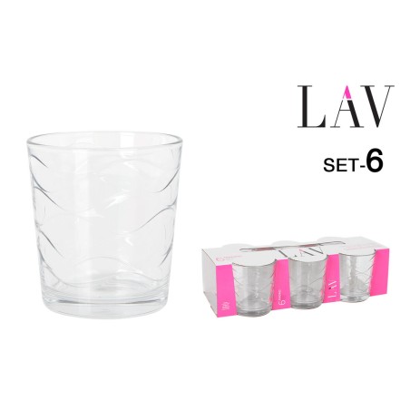 Set di Bicchieri LAV Madrid 6 Pezzi (8 Unità)