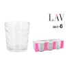 Set di Bicchieri LAV Madrid 6 Pezzi (8 Unità)