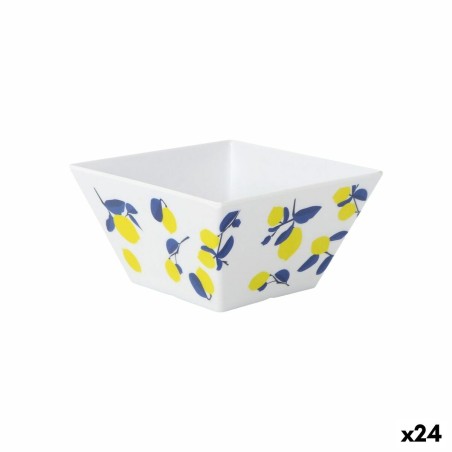 Ciotola per Aperitivi La Mediterránea Limone 13 x 13 x 7 cm (24 Unità)