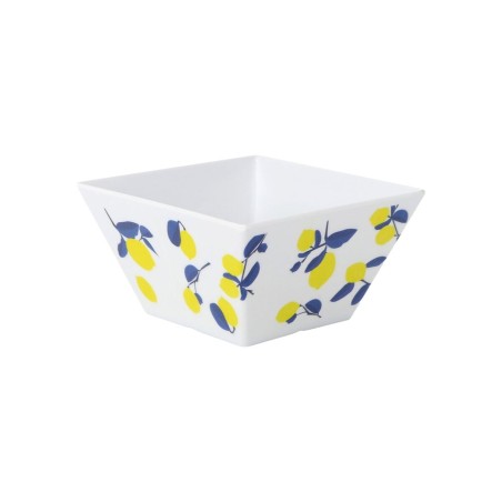Ciotola per Aperitivi La Mediterránea Limone 13 x 13 x 7 cm (24 Unità)