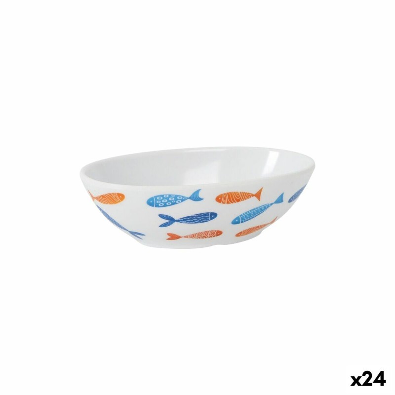 Ciotola per Aperitivi La Mediterránea Pesci 13,5 cm (24 Unità) Ciotola per Aperitivi La Mediterránea Pesci 13,5 cm (24 Unità)