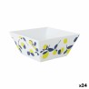 Ciotola per Aperitivi La Mediterránea Limone 18 x 18 x 8 cm (24 Unità)