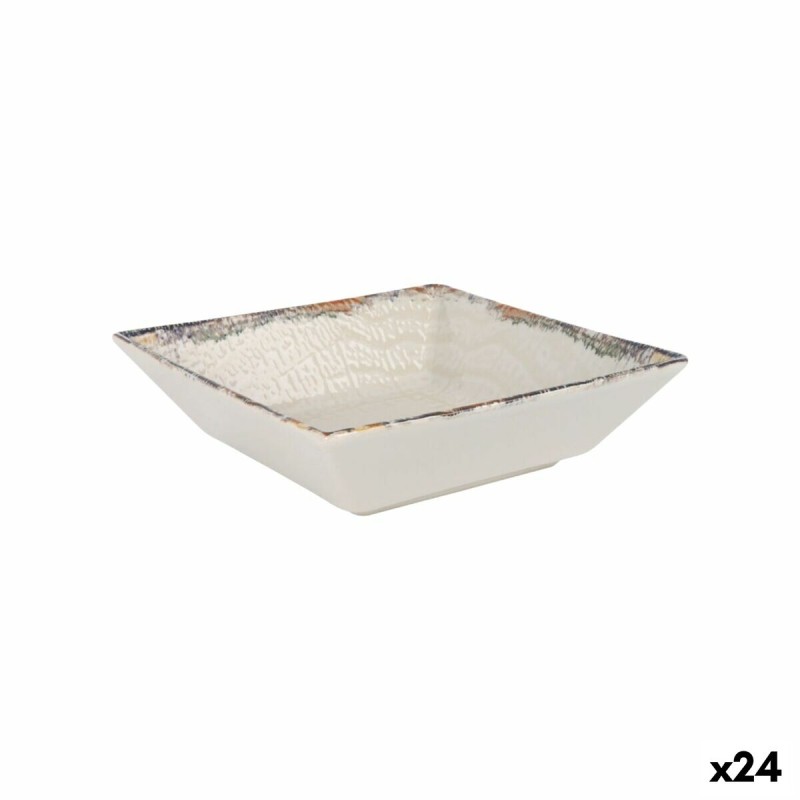 Ciotola La Mediterránea Albus 18 x 18 x 5 cm (24 Unità) Ciotola La Mediterránea Albus 18 x 18 x 5 cm (24 Unità)