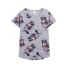 Maglia a Maniche Corte Donna Minnie Mouse Grigio