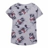 Maglia a Maniche Corte Donna Minnie Mouse Grigio