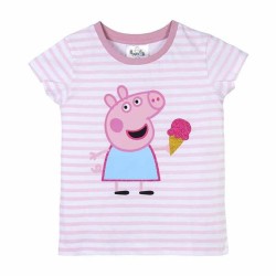 Maglia a Maniche Corte per Bambini Peppa Pig Rosa 6 Anni