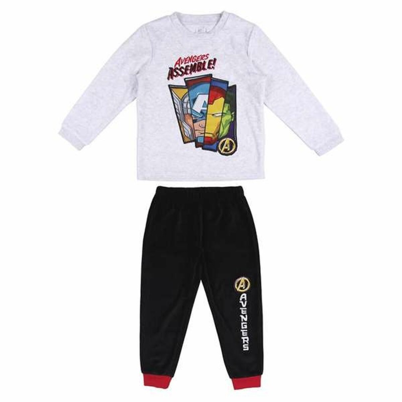 Pigiama Per bambini The Avengers Grigio Pigiama Per bambini The Avengers Grigio