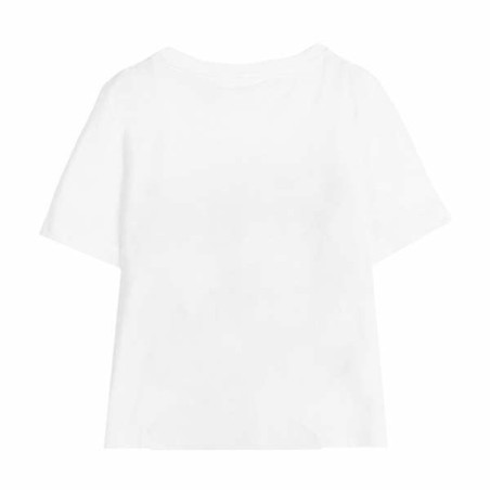 Maglia a Maniche Corte per Bambini Stitch Bianco