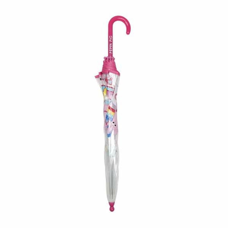 Ombrelli Peppa Pig Rosa 100 % POE Ombrelli Peppa Pig Rosa 100 % POE