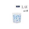 Bicchieri da Birra LAV BDG386SB1578 4 Pezzi (6 Unità)