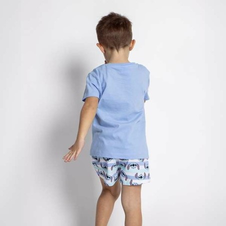 Pigiama Per bambini Stitch Azzurro (6 Anni)
