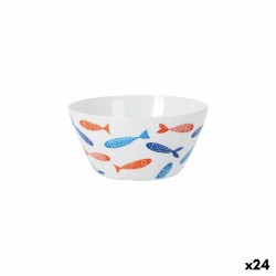 Ciotola per Aperitivi La Mediterránea Pesci 15 x 8 cm (24 Unità)