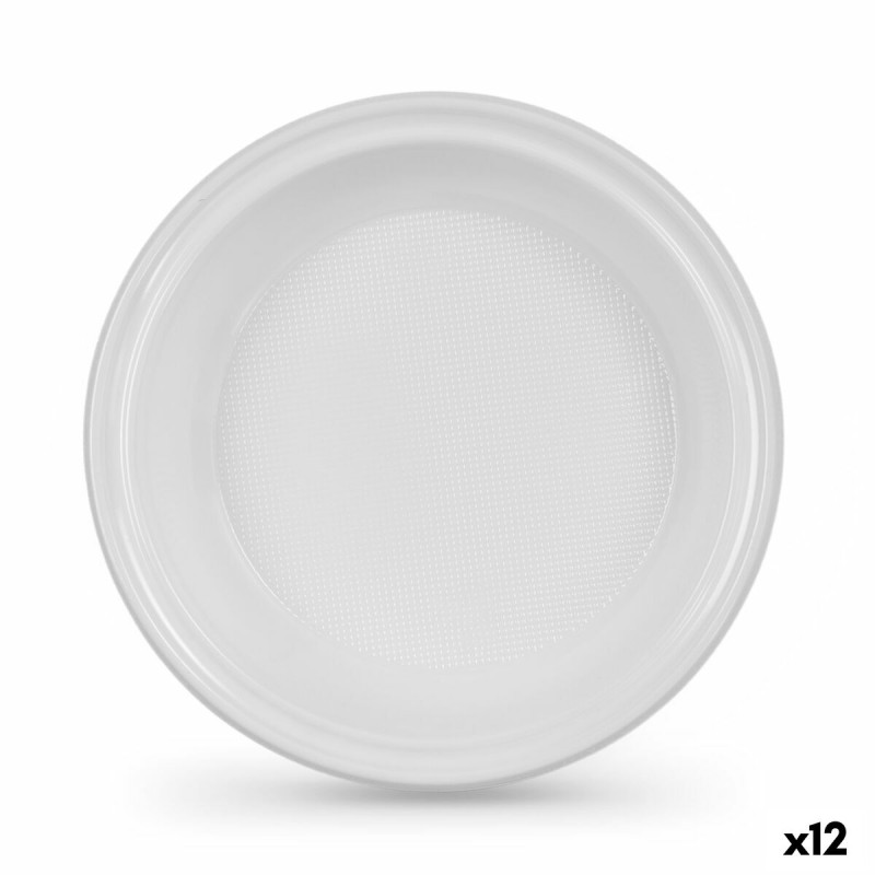 Set di piatti Algon Plastica 20,5 cm 25 Pezzi (12 Unità) Set di piatti Algon Plastica 20,5 cm 25 Pezzi (12 Unità)