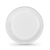 Set di piatti Algon Plastica 20,5 cm 20,5 x 2 cm 12 Pezzi (24 Unità)
