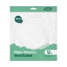 Set di piatti Algon Plastica 20,5 cm 20,5 x 3 cm 12 Pezzi (18 Unità)
