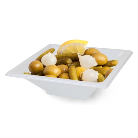 Set da Aperitivo Algon Plastica 250 ml 12 x 12 x 2 cm 6 Pezzi (36 Unità)