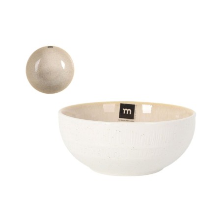 Ciotola La Mediterránea Calobra Beige Ø 15,5 cm (24 Unità)