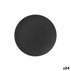 Piatto da pranzo La Mediterránea Nero 25,5 cm (24 Unità)