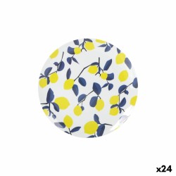 Piatto da pranzo La Mediterránea Limone 25,5 cm (24 Unità)