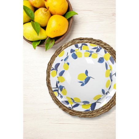 Ciotola per Aperitivi La Mediterránea Limone 15 x 8 cm (24 Unità)