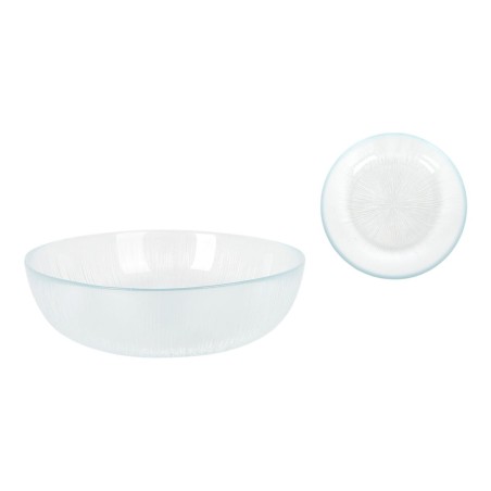 Piatto Fondo La Mediterránea Venezia Vetro Ø 18 cm (6 Unità)