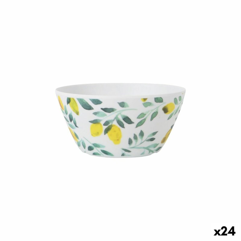 Ciotola per Aperitivi La Mediterránea Limone 15 x 8 cm (24 Unità) Ciotola per Aperitivi La Mediterránea Limone 15 x 8 cm (24 Unità)