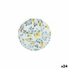 Piatto da Dolce La Mediterránea 20 cm Limone (24 Unità)