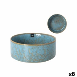 Ciotola La Mediterránea Scratch blue 20,6 x 7,8 cm (8 Unità)