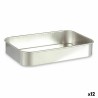 Pentola per arrosto Kinvara 100150 Argentato Alluminio 31 x 5,5 x 21,5 cm (12 Unità)