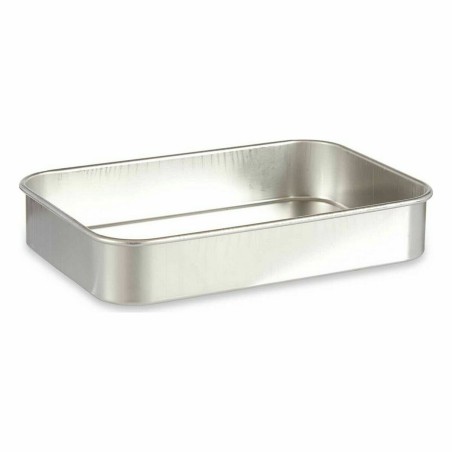 Pentola per arrosto Kinvara 100150 Argentato Alluminio 31 x 5,5 x 21,5 cm (12 Unità)
