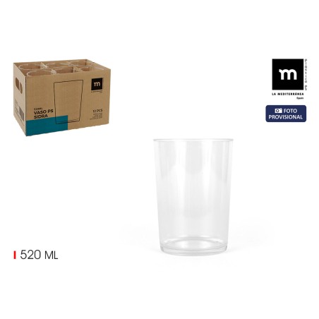 Bicchiere di acqua La Mediterránea 0,52 l (24 Unità)