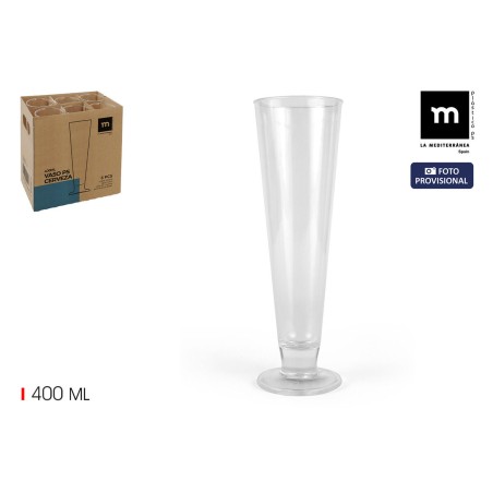 Bicchieri da Birra La Mediterránea 0,4 l (24 Unità)