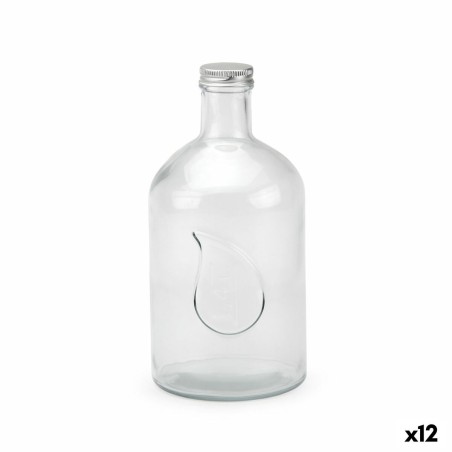 Bottiglia di Vetro La Mediterránea Metallo Vetro 1,4 L (12 Unità)